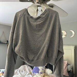 Off the shoulder crewneck aerie